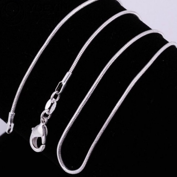 Jewelry - SNAKE CHAIN 925 STERLING SILVER NECKLACE